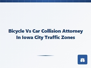 Bicycle vs Car Collision Attorney in Iowa City